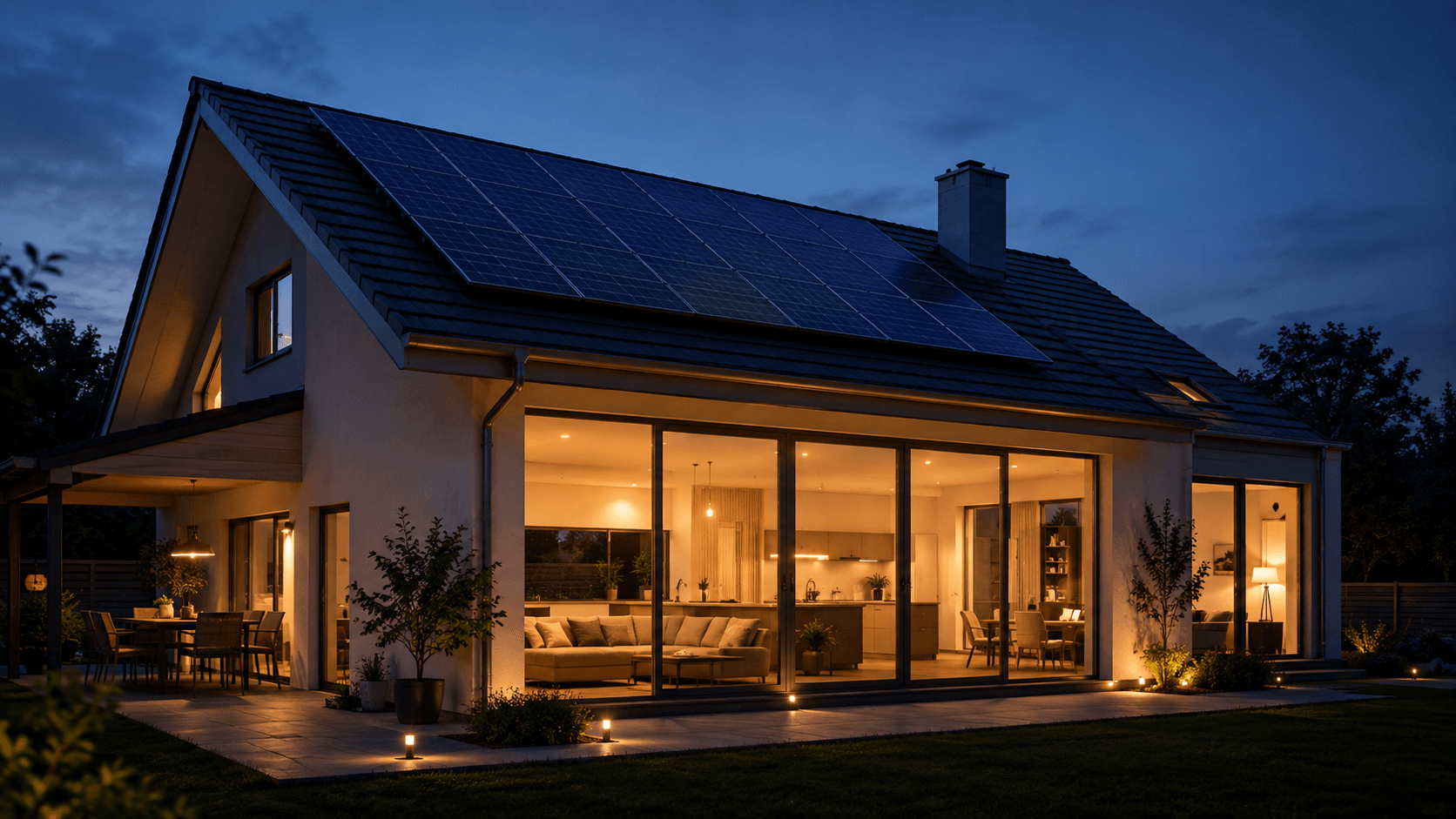 Rayvora solar system keeping a home powered